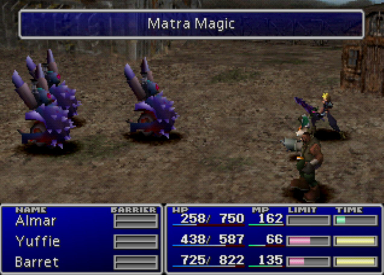 Matra Magic Enemy Skill